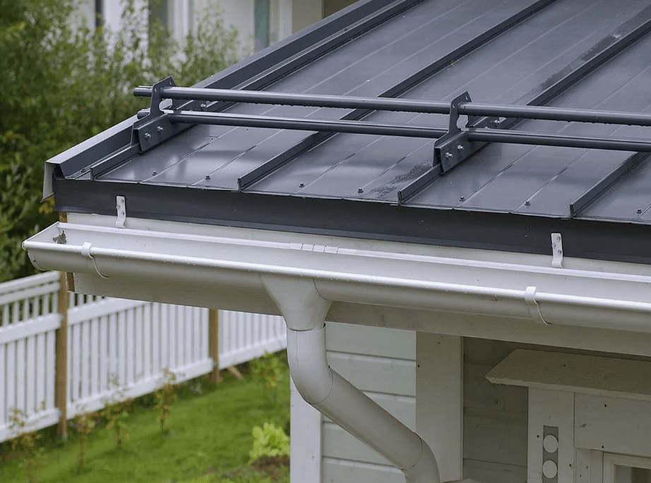 Пример устройства двойного фальцевого соединения